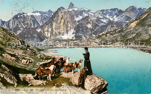 AK / Ansichtskarte  Grand_St_Bernard_VS Lac du Grand 