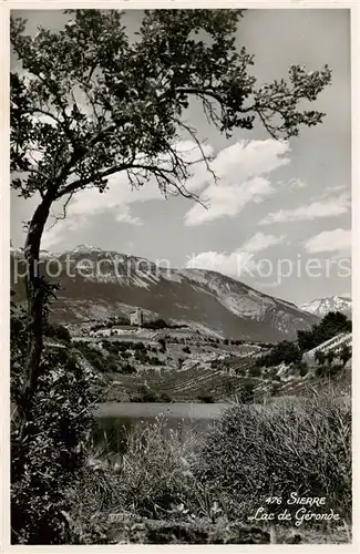 AK / Ansichtskarte  Sierre_Siders_VS Lac de Gironde 