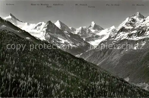 AK / Ansichtskarte  St_Luc_VS Anniviers La belle foret de Chandolin 