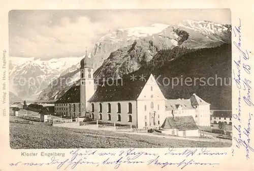 AK / Ansichtskarte  Engelberg__OW Kloster Engelberg 