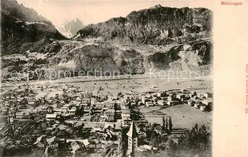 AK / Ansichtskarte  Meiringen_BE Panorama Meiringen BE