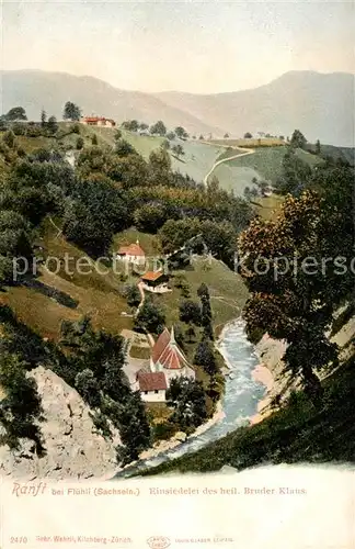 AK / Ansichtskarte  Ranft_Flueeli_OW Einsiedelei des hl Bruder Klaus 
