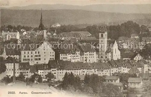 AK / Ansichtskarte  Aarau_AG Gesamtansicht Aarau_AG