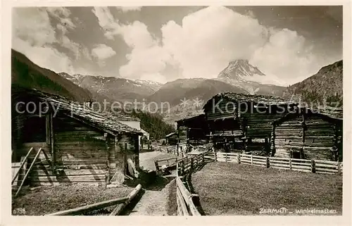 AK / Ansichtskarte Zermatt_VS Winkelmatten Zermatt_VS