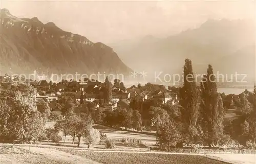 AK / Ansichtskarte Blonay_VD Vue generale 