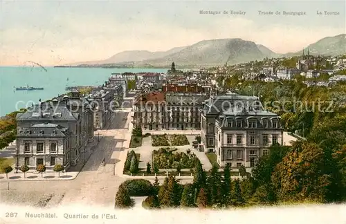 AK / Ansichtskarte Neuchatel_NE Quartier de l Est Neuchatel NE