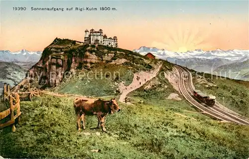 AK / Ansichtskarte Rigi_Kulm Hotel Rigi Kulm Rigi_Kulm