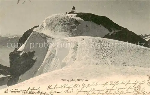 AK / Ansichtskarte Engelberg__OW Titlisgipfel 