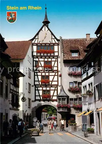 AK / Ansichtskarte Stein_Rhein_SH Hauptstrasse mit Untertor 
