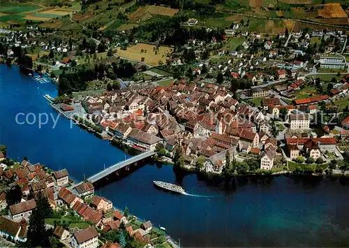 AK / Ansichtskarte Stein_Rhein_SH Fliegeraufnahme 