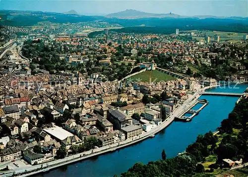 AK / Ansichtskarte Schaffhausen__SH Fliegeraufnahme 