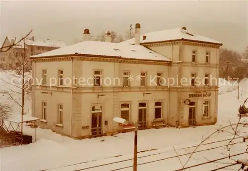 AK / Ansichtskarte Beringen_SH Bahnhof 