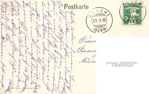 AK / Ansichtskarte Aeschi_BE Panorama Aeschi_BE