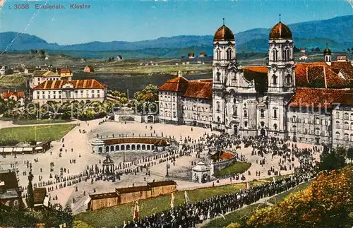 AK / Ansichtskarte Einsiedeln__SZ Kloster 