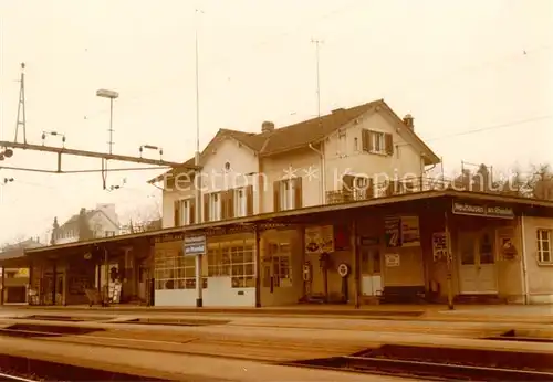 AK / Ansichtskarte Neuhausen_SH Bahnhof Neuhausen SH