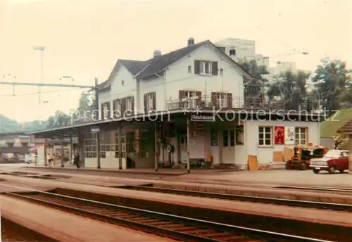 AK / Ansichtskarte Neuhausen_SH Bahnhof Neuhausen SH