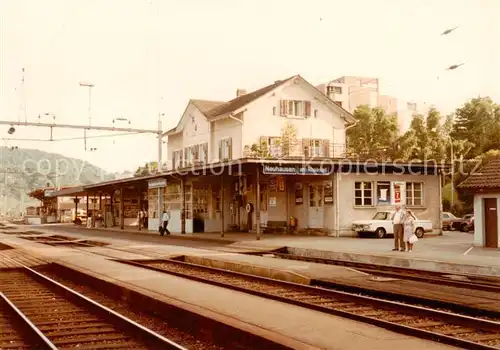 AK / Ansichtskarte Neuhausen_SH Bahnhof Neuhausen SH