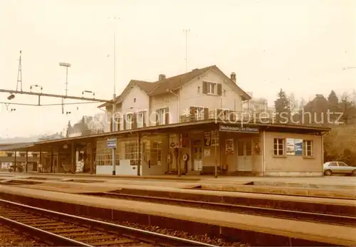 AK / Ansichtskarte Neuhausen_SH Bahnhof Neuhausen SH