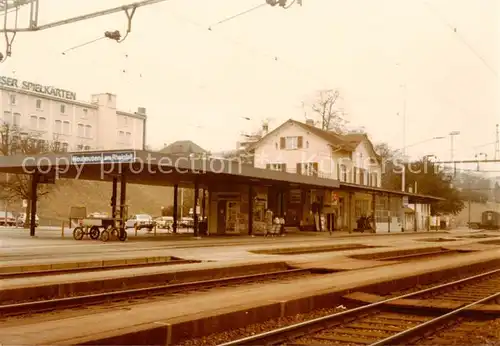 AK / Ansichtskarte Neuhausen_SH Bahnhof Neuhausen SH