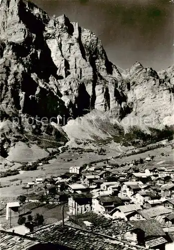 AK / Ansichtskarte Leukerbad_Loueche les Bains_VS mit Gemmi 