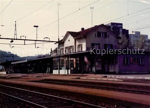 AK / Ansichtskarte Neuhausen_SH Bahnhof Neuhausen SH