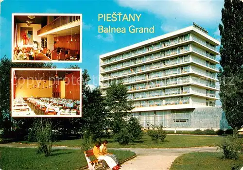 AK / Ansichtskarte 73816520 Piestany_SK Balnea Grand Gastraeume 