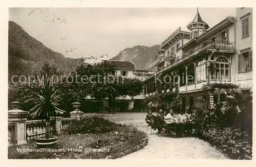 AK / Ansichtskarte Wolfenschiessen Hotel Eintracht Wolfenschiessen