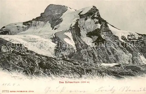 AK / Ansichtskarte Scheerhorn_3296m_Klausen_UR Motiv 