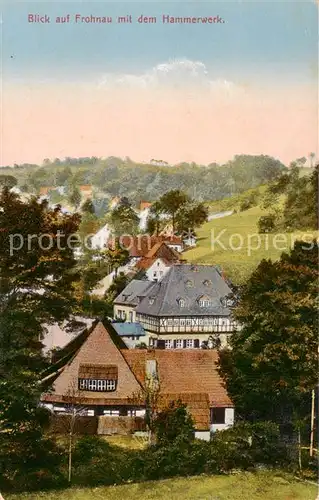 AK / Ansichtskarte  Frohnau_Annaberg Alter Hammer mit dem Hammerwerk Frohnau Annaberg