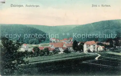 AK / Ansichtskarte  Finsterbergen_Bad Blick vom Kurhaus Finsterbergen_Bad