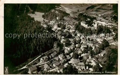 AK / Ansichtskarte  Elgersburg Fliegeraufnahme Elgersburg