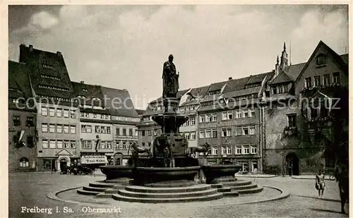 AK / Ansichtskarte  Freiberg__Sachsen Obermarkt 