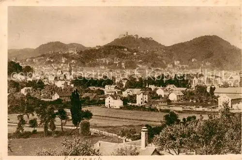 AK / Ansichtskarte  Eisenach mit Wartburg 