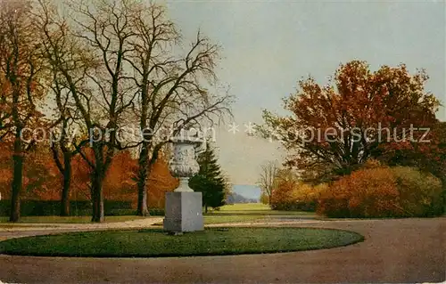 AK / Ansichtskarte 73816629 Dresden_Elbe Grosser Garten im Herbst 