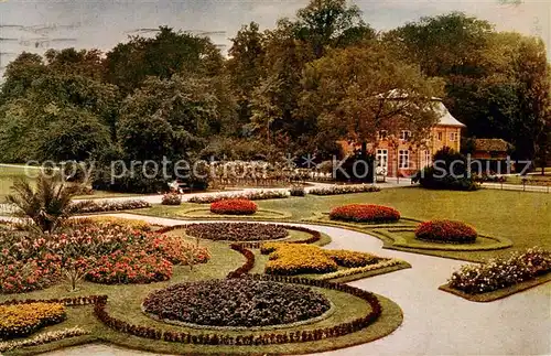 AK / Ansichtskarte  Dresden_Elbe Grosser Garten mit Blumeninseln 