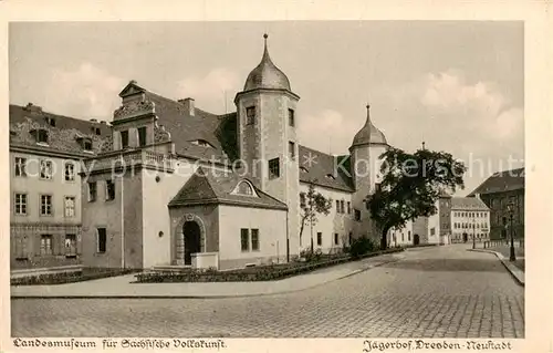 AK / Ansichtskarte  Neustadt_Dresden Landesmuseum fuer Staedt Volkskunst Jaegerhof Neustadt_Dresden