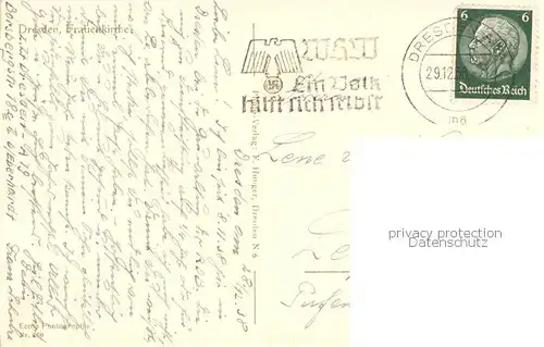 AK / Ansichtskarte  Dresden_Elbe Frauenkirche 