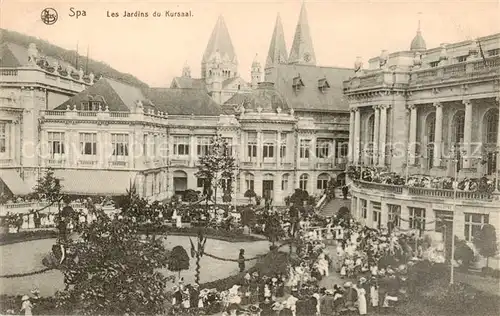 AK / Ansichtskarte  Spa_Belgium Les Jardins du Kursaal 