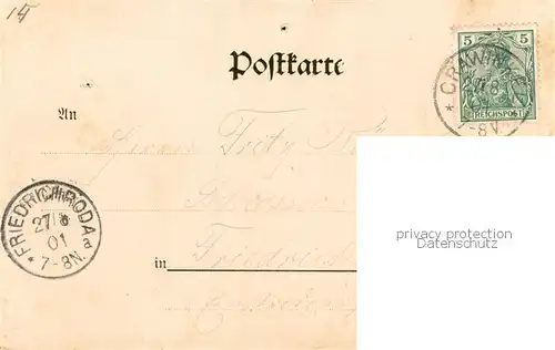 AK / Ansichtskarte  Gotha__Thueringen Die Wasserkuenste am Schlossberg 