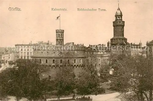 AK / Ansichtskarte  Goerlitz__Sachsen Kaisertrutz Reichenbacher Turm 