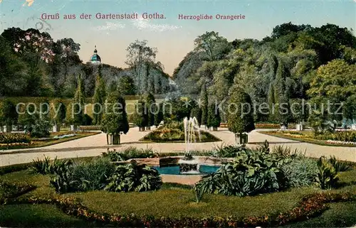 AK / Ansichtskarte 73816813 Gotha__Thueringen Herzogliche Orangerie 