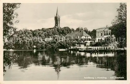 AK / Ansichtskarte  Feldberg_Mecklenburg Am Haussee Feldberg_Mecklenburg