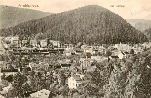 AK / Ansichtskarte  Friedrichroda Panorama Am Gottlob Friedrichroda