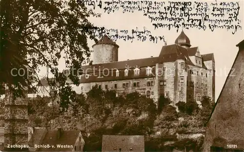 AK / Ansichtskarte 73816836 Zschopau Schloss von Westen Zschopau