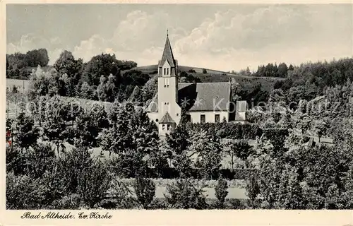 AK / Ansichtskarte  Bad_Altheide_Polanica-Zdrój Ev Kirche 