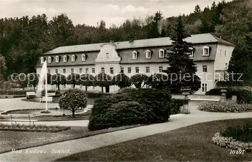 AK / Ansichtskarte  Bad_Kudowa_Kudowa-Zdroj_Niederschlesien_PL Schloss 