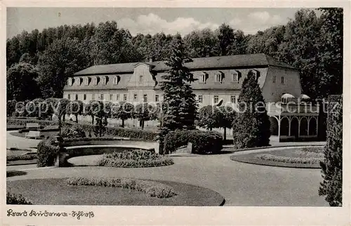 AK / Ansichtskarte  Bad_Kudowa_Kudowa-Zdroj_Niederschlesien_PL Schloss 