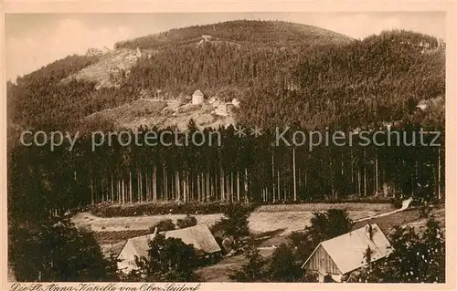 AK / Ansichtskarte  Ober-Seidorf_Riesengebirge_PL St Anna Kapelle 