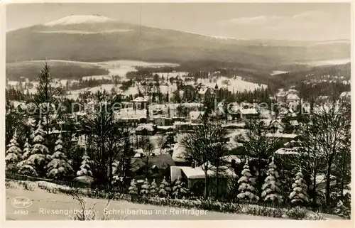 AK / Ansichtskarte  Schreiberhau_Szklarska_Poreba_Riesengebirge_PL Panorama mit Reiftraeger 