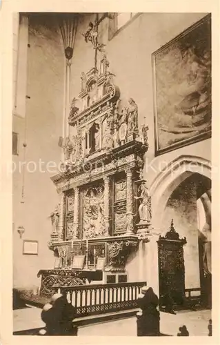 AK / Ansichtskarte  Oliwa_Oliva_Gdansk_PL Kirche Hochaltar 